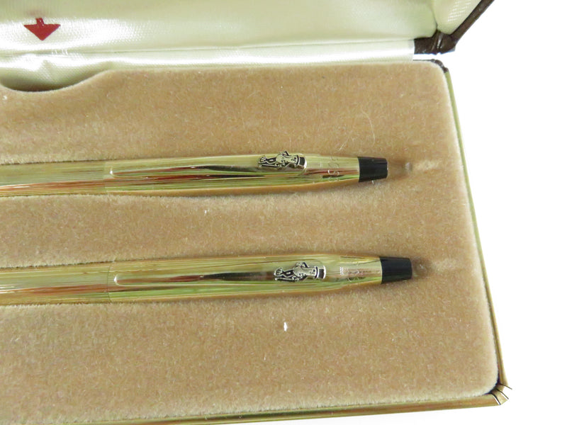 Cross Classic Century 10K Gold-Filled Pen & Pencil Set with Mr. Peanut