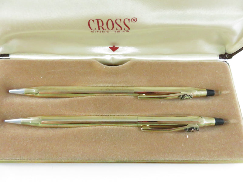 Cross Classic Century 10K Gold-Filled Pen & Pencil Set with Mr. Peanut