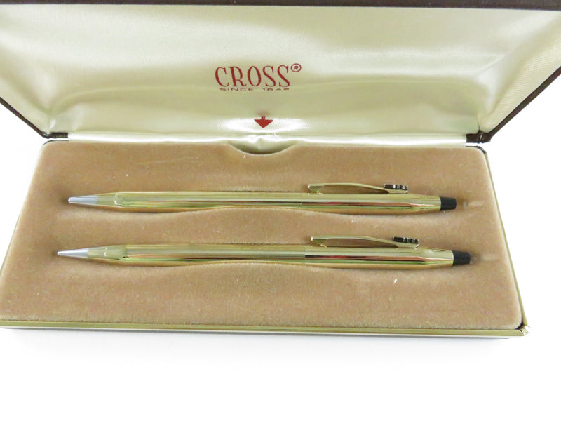 Cross Classic Century 10K Gold-Filled Pen & Pencil Set with Mr. Peanut