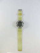 AEO Clear Case Digital Sports Watch 45mm Resin Strap LCD Chronograph Parts Repair