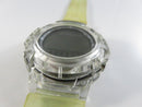 AEO Clear Case Digital Sports Watch 45mm Resin Strap LCD Chronograph Parts Repair