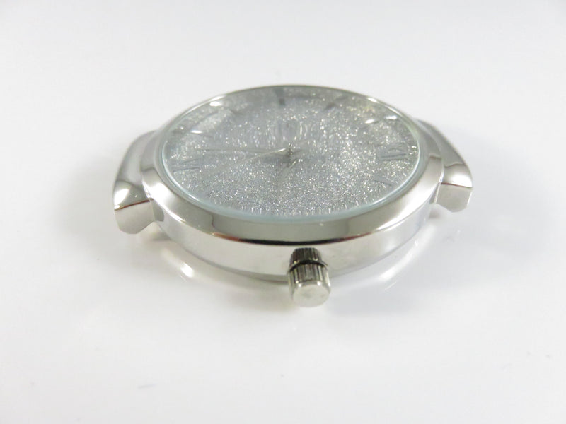 NY&C Women’s Quartz Watch Head Sunon SL68 | Silver Glitter Dial 36mm Case