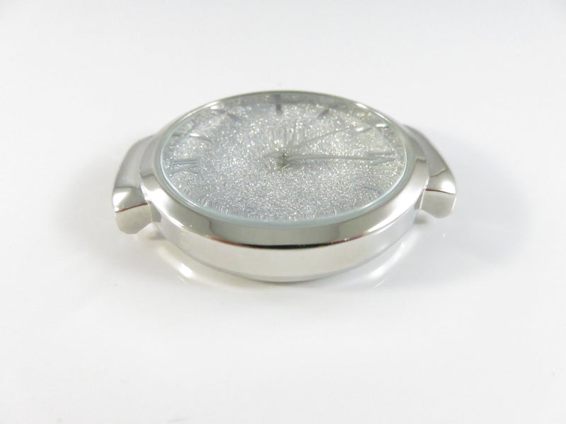 NY&C Women’s Quartz Watch Head Sunon SL68 | Silver Glitter Dial 36mm Case