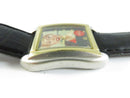 Vintage Coca-Cola Advertising Tank Watch With Retro Pin-Up Dial, Quartz Movement