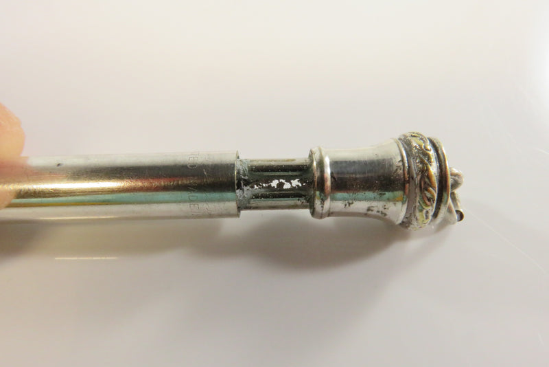 Vintage Silver Plate Chatelaine Pendant Style Mechanical Pencil Wahl Co