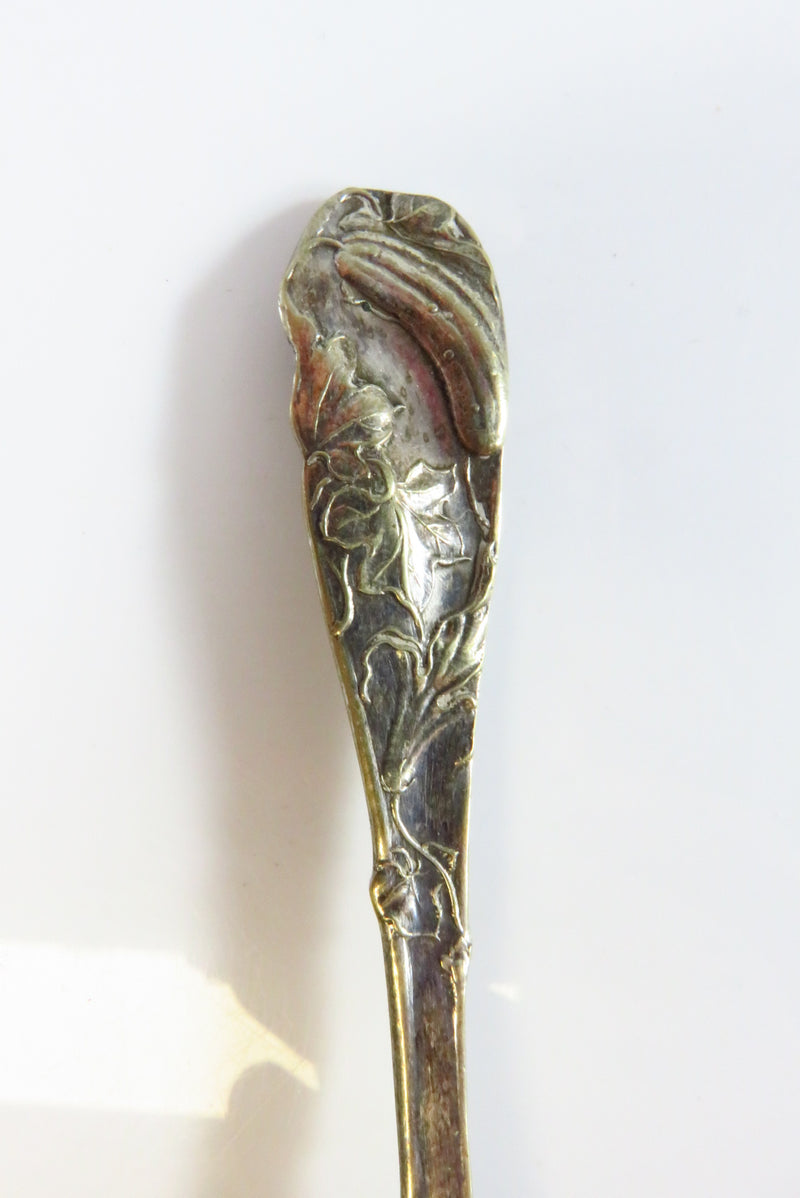 Heinz 57 Pickle Home Office Pittsburgh PA 4 1/2" Silver Plate Collector Spoon