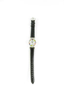 Venice Art & Glass Women’s Murano-Style Millefiori Crystal Quartz Watch 26.5mm Case
