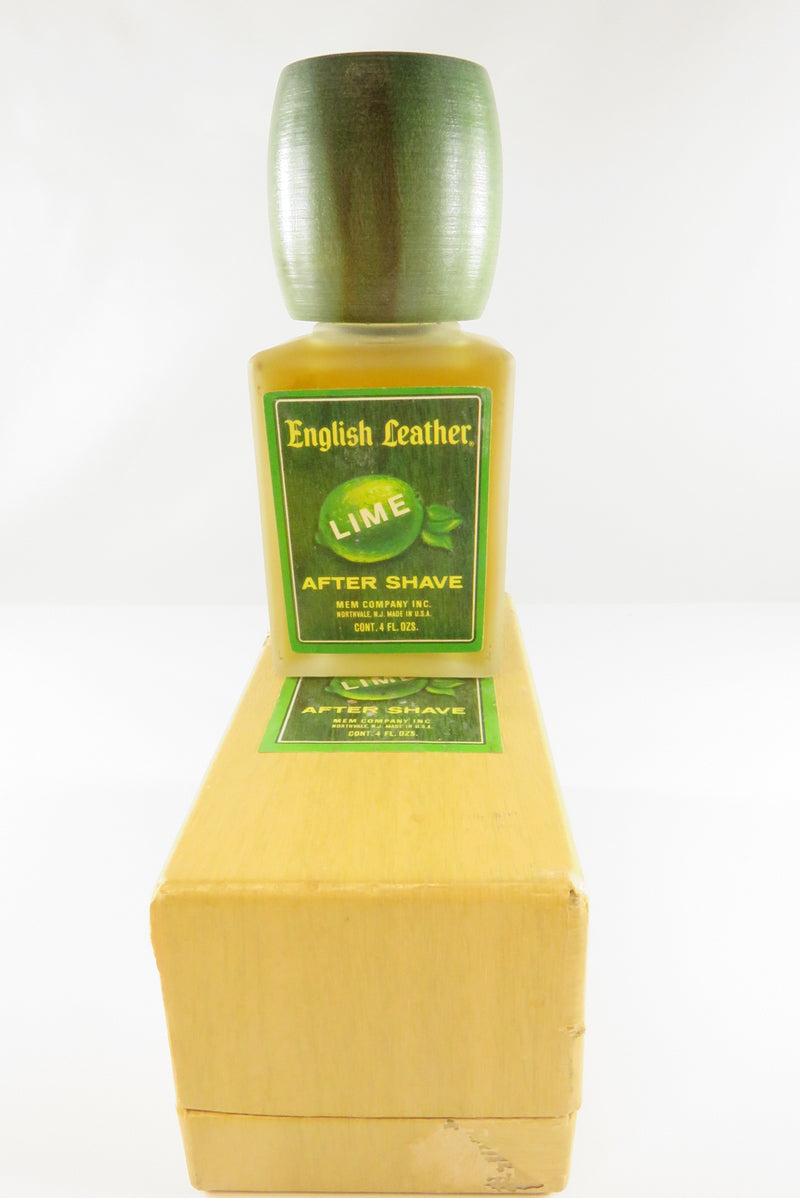 Vintage English Leather Lime After Shame MEM Company 4 FL Ozs with Box