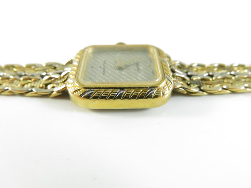 Hamilton 8858 Women’s Gold Tone Quartz Watch For Parts or Repair 6.6in Length