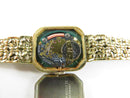 Hamilton 8858 Women’s Gold Tone Quartz Watch For Parts or Repair 6.6in Length