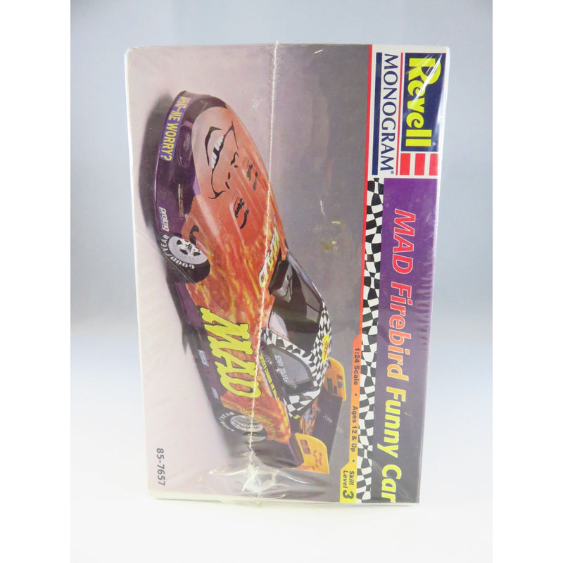 Revell Monogram MAD Firebird Funny Car Model Kit 1:24 Scale Skill Level 3 Vintage NIB 1998 Creased Box