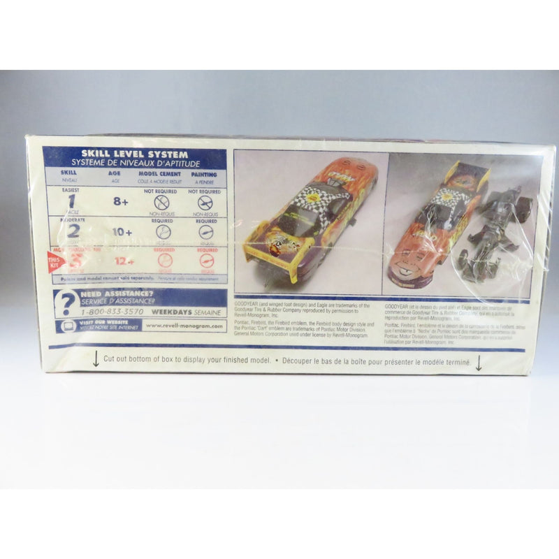 Revell Monogram MAD Firebird Funny Car Model Kit 1:24 Scale Skill Level 3 Vintage NIB 1998 Creased Box