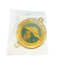 Vintage Puyallup Valley Dog Fanciers Medal 2" Gold Tone By S.R.E Malaysia — Gold, Enamel — front view