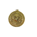 Vintage Ephrata-Moses Lake Kennel Club Gold Tone Dog Show Medal 1 3/4" Pre-Owned — Gold — front view