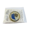 United States Kerry Blue Rescue Lapel Pin Gold Tone Enamel Dog Hat Badge 1 3/16" Pre-Owned — Gold, Enamel — front view