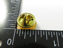 Back of gold-tone 213th Air Defense Artillery Regiment crest pin with post