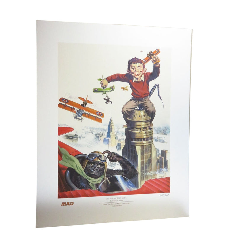 Mad Magazine Alfred As King Kong Limited Edition Third Series Print 600/1000 14" x 11" Rare Art Poster — front view