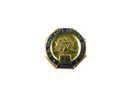 U.S. Navy Safe Driving Award 29 Years Enamel Screw Back Lapel Pin Award Incentives Inc NYC Gold Tone 5/8 Inch Vintage