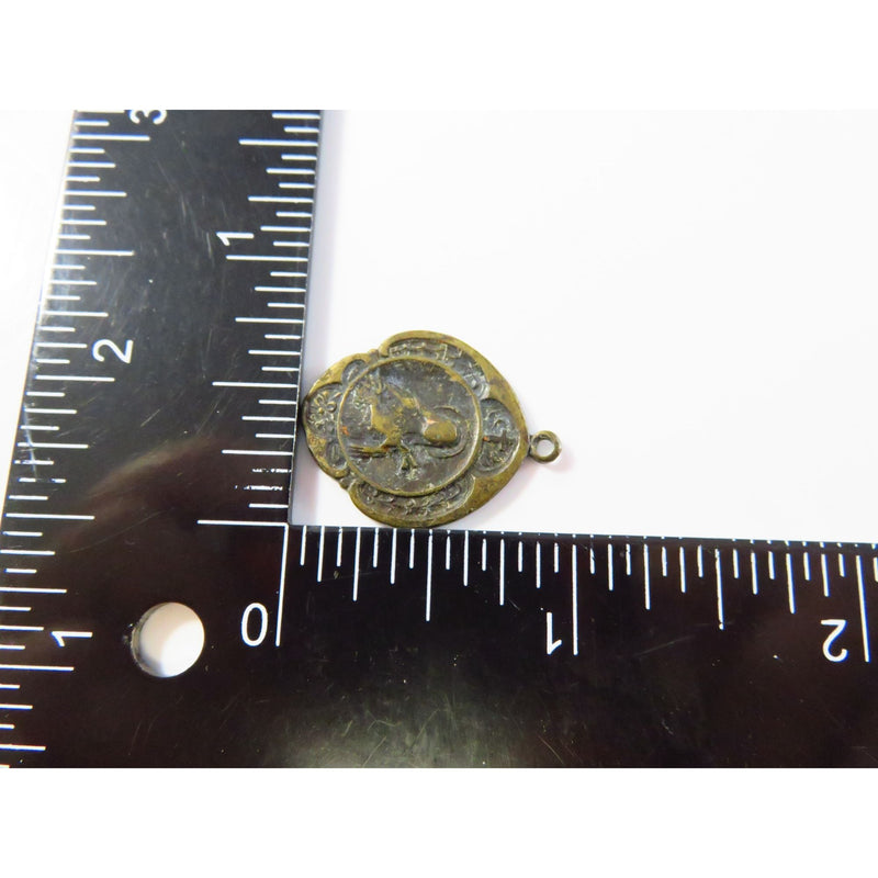 Antique St. Thérèse Of Lisieux Religious Medal Pendant 1"