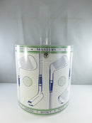 Desert Classic Golf Ice Bucket Specialties Unlimited Vinyl Acrylic with Original Sign of the Dolphin Boutique Box 8 Inch
