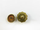 Antique American Legion Blue Enamel Membership Lapel Pin Circa 1920s PAT DE 54296 Brass Screw Back 5/8 Inch WWII Era