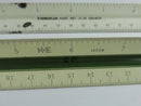 Vintage 12 Inch Triangular Drafting Scale Ruler Lot of 4 Staedtler Mars K&E Central 932 Prince Architectural Engineering