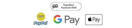 Paypal Verified, Google Pay and Apple Pay