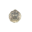 Vintage Los Angeles Poodle Obedience Club Medallion FOB Aristocrat of Dogs — Silver — front view