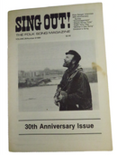 Sing Out The Folk Song Magazine Vol 28 No 3 1980 30th Anniversary Issue — front view