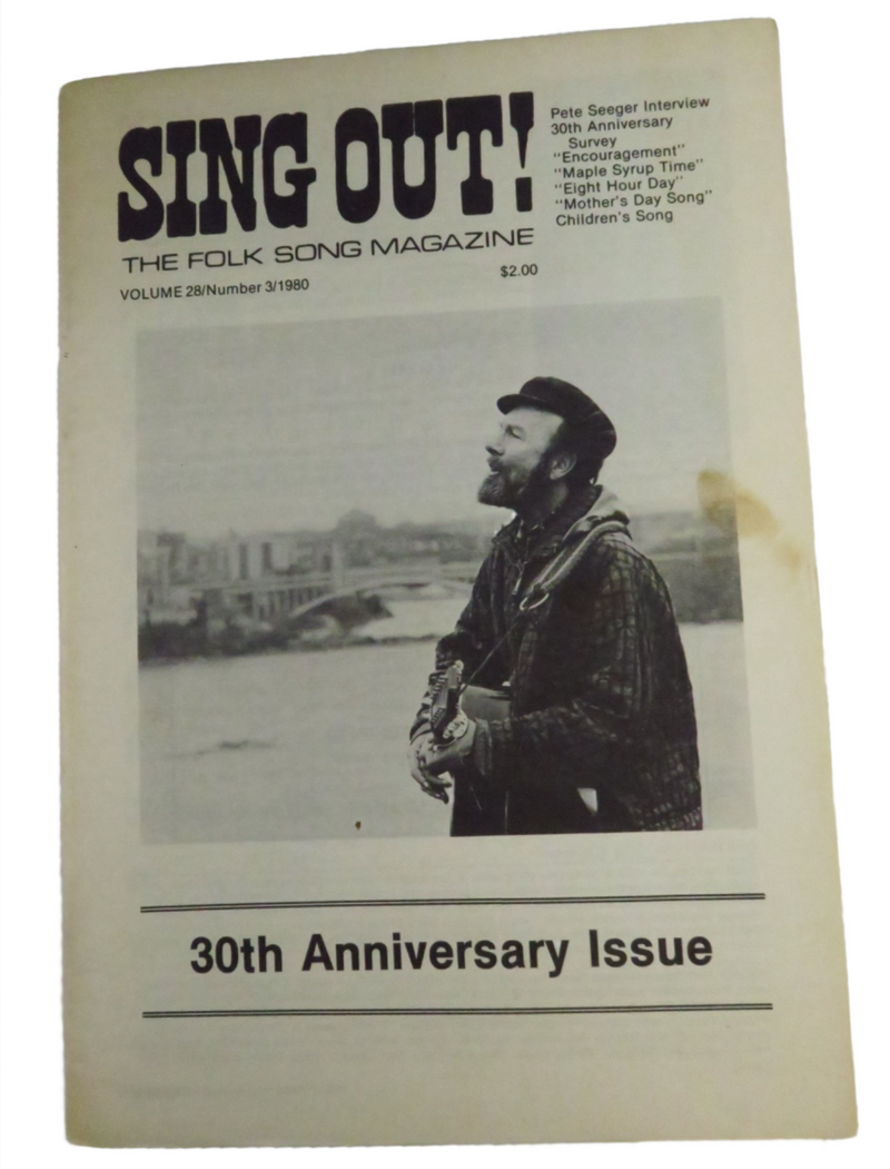 Sing Out The Folk Song Magazine Vol 28 No 3 1980 30th Anniversary Issue