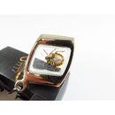 Red-Striped Stink Bug Resin Pendant Necklace With White Metal Accents & Original Box product image for Just Stuff I Sell, clear front view, neutral background, original listing photo, optimized descriptive alt text, centered composition variant 3