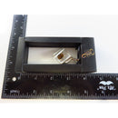 Red-Striped Stink Bug Resin Pendant Necklace With White Metal Accents & Original Box product image for Just Stuff I Sell, clear front view, neutral background, original listing photo, optimized descriptive alt text, centered composition variant 4