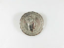 Taxco Mayan Warrior 925 Sterling Silver Pin Vintage Mid Century Mexico Eagle 52