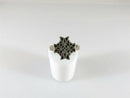 Peter Stone Celtic Knot Works Ring Women's Sterling Silver Size 7.5