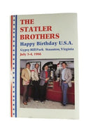 1986 Statler Bros. Program, Staunton VA, 4th of July, Vintage Music Memorabilia