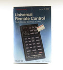 Vintage Realistic Universal Remote Control Cat. No. 15-1902 Model 150