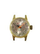 c1970's Telstar 21 Jewel Automatic Incabloc Wrist Watch 24 Hour Dial Red Second
