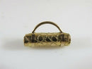 Lovely Unusual Victorian Era Gold Filled Textured Purse Brief Case Charm FOB