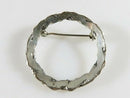 Beau Sterling Silver Scarf Pin Fair Condition with Rhodium Plating Losses