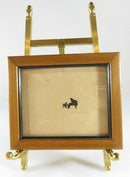 Miniature Silhouette of Piano Player Paderewski Baroness Eveline Maydell c1940