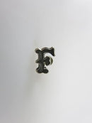 Letter F Ring Insert for Signet Monogram Rings Hardstone Ring Letter F 8.19mm