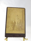 Count Magri, Countess Magri, Baron Magri Swords Bro's York PA Cabinet Card