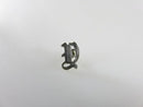 Letter Q Ring Insert for Signet Monogram Rings Hardstone Ring Letter Q 8.12mm