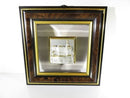 Vintage 3D Sterling Silver & Crystal Plaque Hand Crafted by SAAD Israel