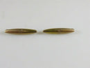 Matched Pair 10K Yellow Gold Beauty / Lingerie Pins Monogrammed “G” Edwardian