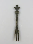 Old Washington DC Souvenir Oyster Fork Metal Woodward & Lothrop Italy