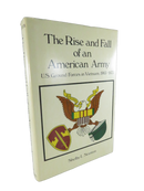 Angled front view of the dust-jacketed hardcover The Rise and Fall of an American Army by Shelby L. Stanton.