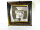 Vintage Hand Crafted by SAAD 3D Sterling Silver & Crystal Plaque Made In Israel