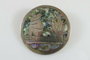 Retro Vintage Taxco Siesta Time Brooch Pendant Sterling Silver & Abalone Eagle 3