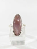 925 Sterling Polished Shell Fashion Finger Ring Signed ARC Mexico Sz 8